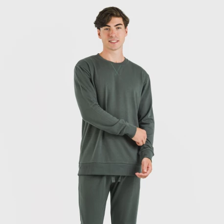 Sudadera basica deportiva hombre