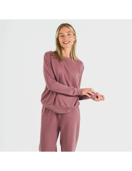 Sudadera basica deportiva mujer