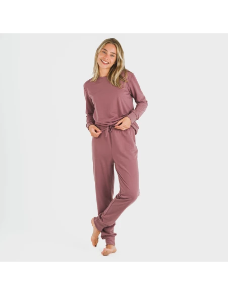 Pantalón largo basico deportivo mujer