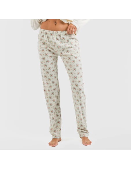 Pijama polar Tulina natural