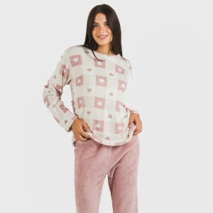 Pijama coral Aurora rosa 2