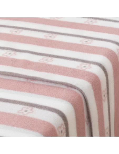 Juego de sábanas pirineo Wilma malva