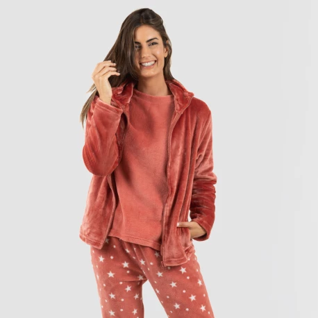 Sudadera terciopelo lisa