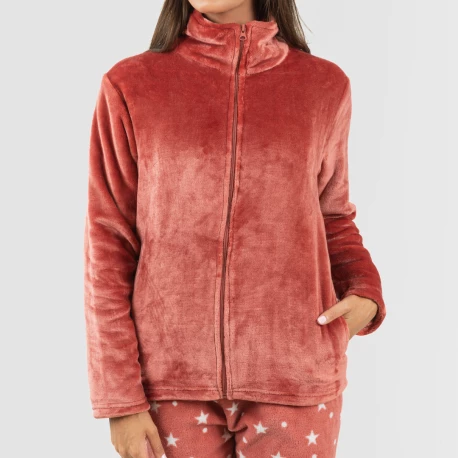 Sudadera terciopelo lisa