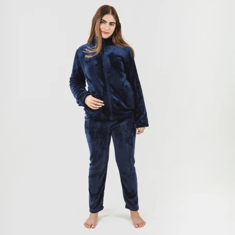 Sudadera terciopelo lisa