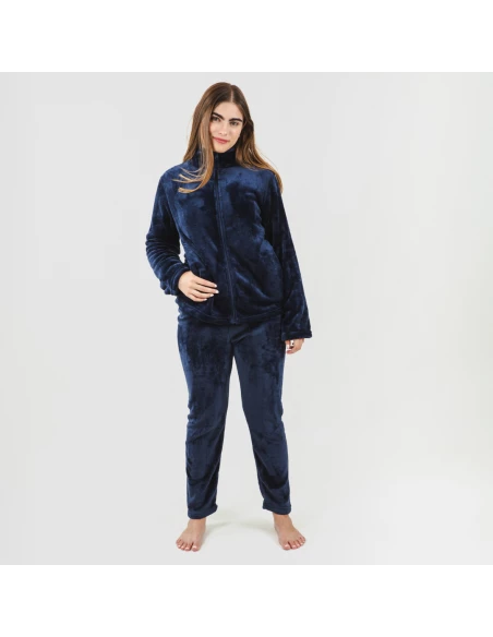 Sudadera terciopelo lisa