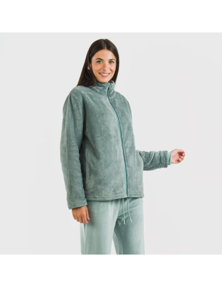 Sudadera terciopelo lisa