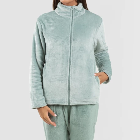 Sudadera terciopelo lisa