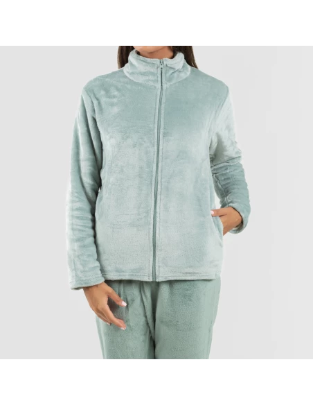 Sudadera terciopelo lisa