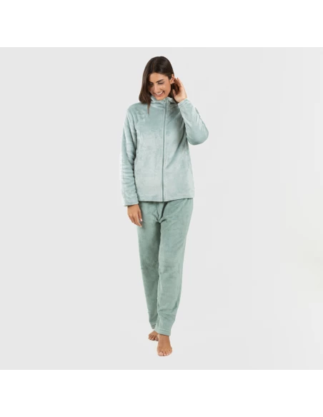 Sudadera terciopelo lisa