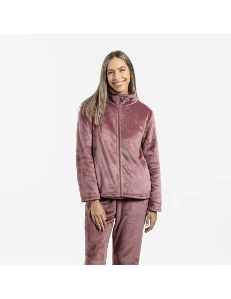 Sudadera terciopelo lisa