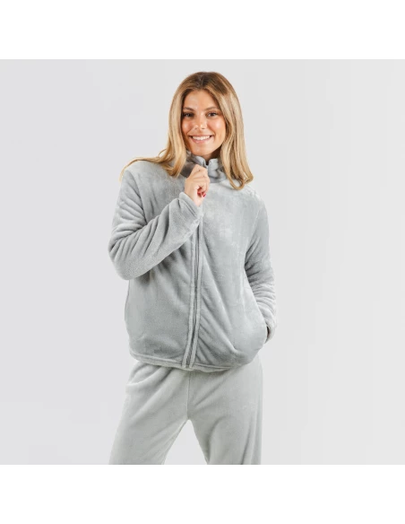 Sudadera terciopelo lisa