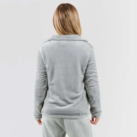 Sudadera terciopelo lisa