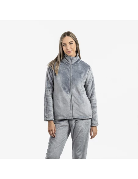 Sudadera terciopelo lisa