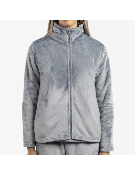 Sudadera terciopelo lisa