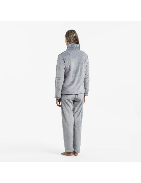 Sudadera terciopelo lisa