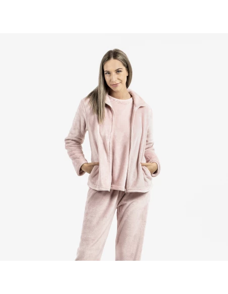 Sudadera terciopelo lisa