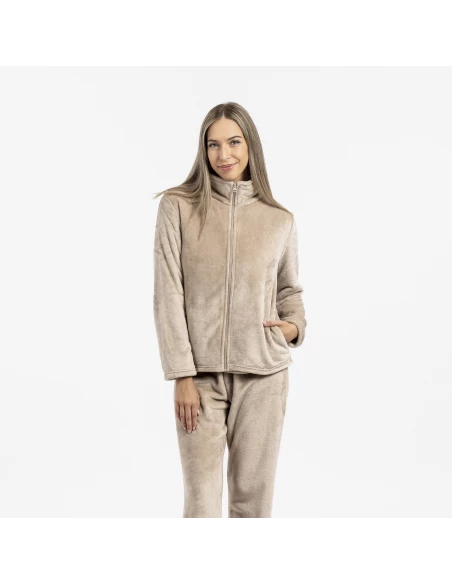 Sudadera terciopelo lisa