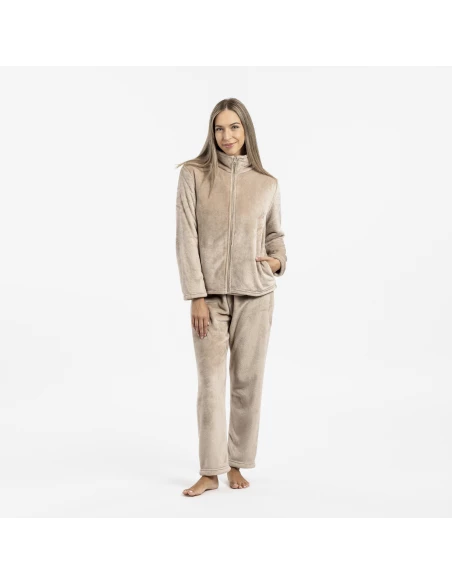 Sudadera terciopelo lisa