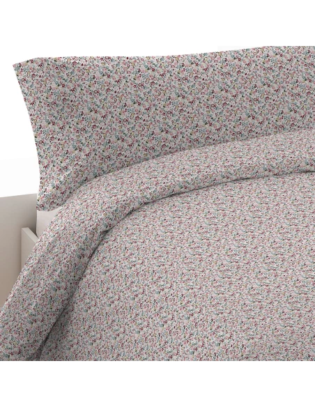 Funda nórdica algodón Alda rosa