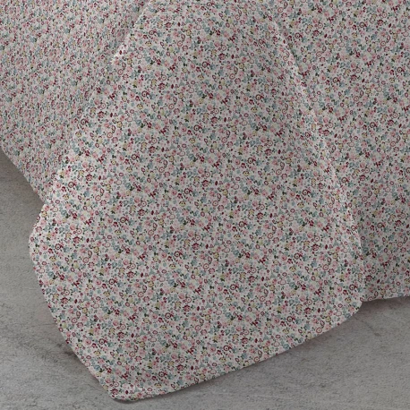 Funda nórdica algodón Alda rosa