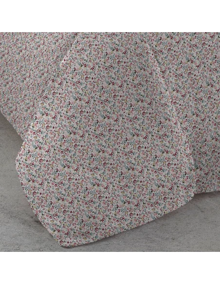 Funda nórdica algodón Alda rosa