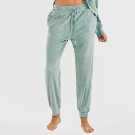 Pijama largo Velvet liso