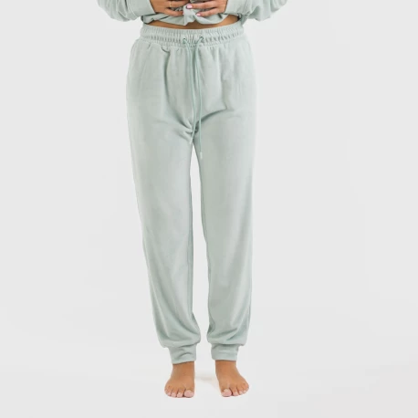 Pijama largo Velvet liso