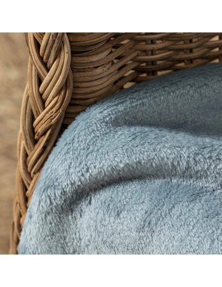 Manta terciopelo lisa