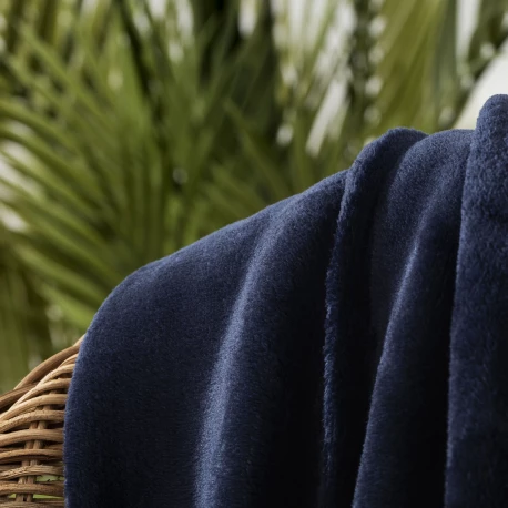 Manta terciopelo lisa