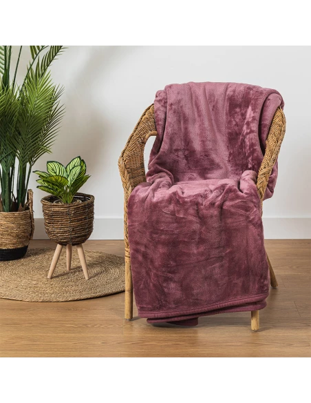 Manta terciopelo lisa 500gr