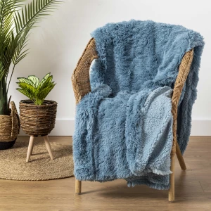 Manta pelo sherpa lisa 2