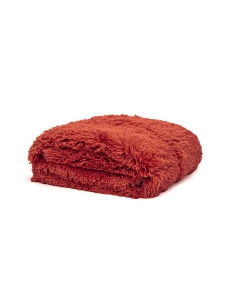 Manta pelo sherpa lisa