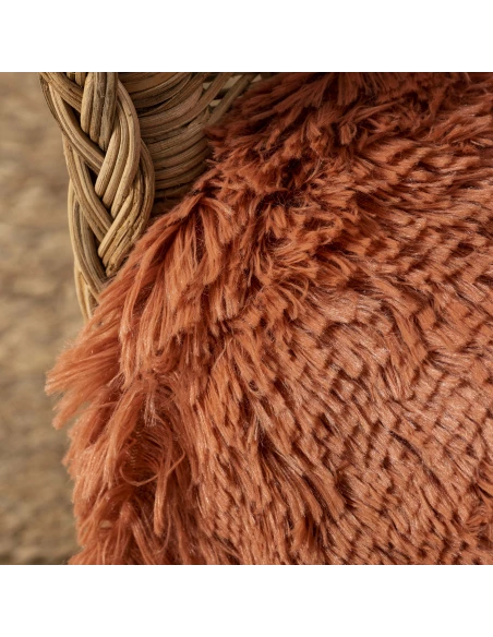 Manta pelo sherpa lisa