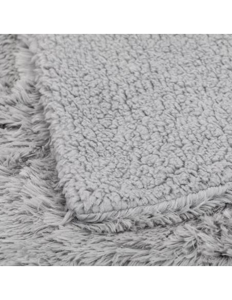 Manta pelo sherpa lisa