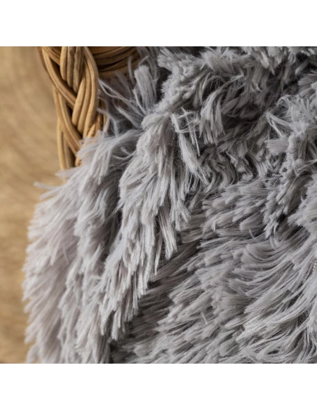 Manta pelo sherpa lisa