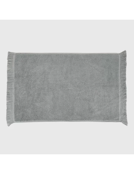 Alfombrin flecos rizo nido liso 870gr