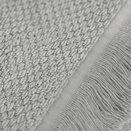 Alfombrin flecos rizo nido liso 870gr