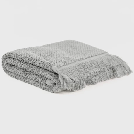 Alfombrin flecos rizo nido liso 870gr