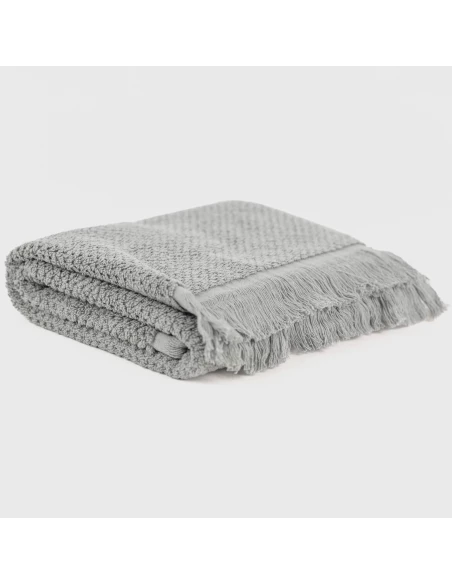 Alfombrin flecos rizo nido liso 870gr