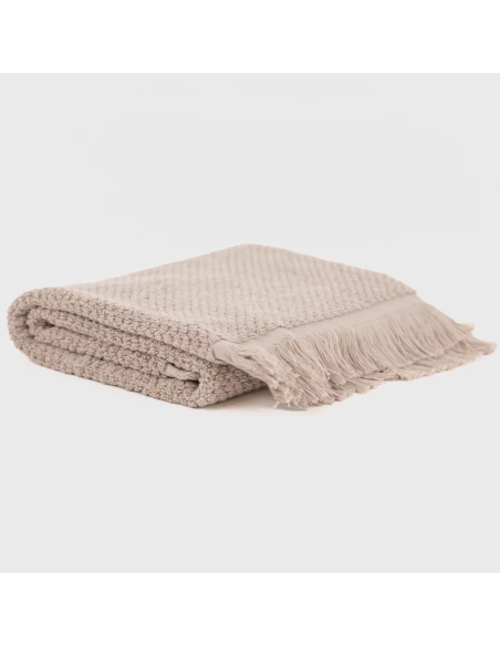Alfombrin flecos rizo nido liso 870gr