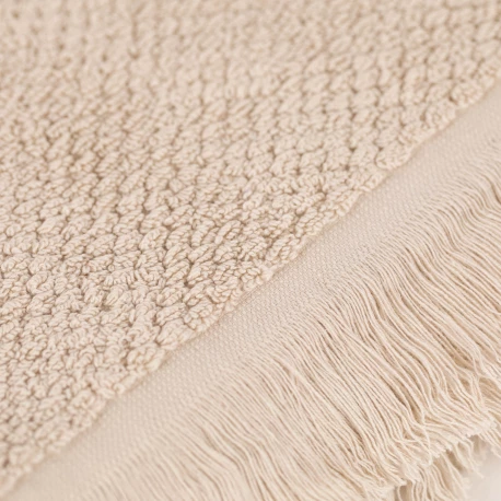 Alfombrin flecos rizo nido liso 870gr