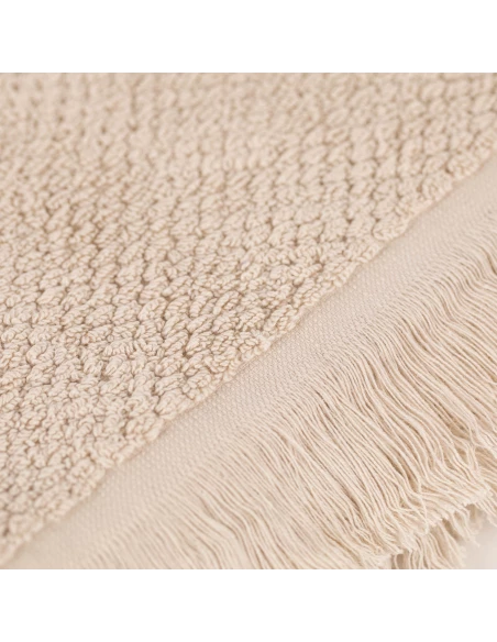 Alfombrin flecos rizo nido liso 870gr