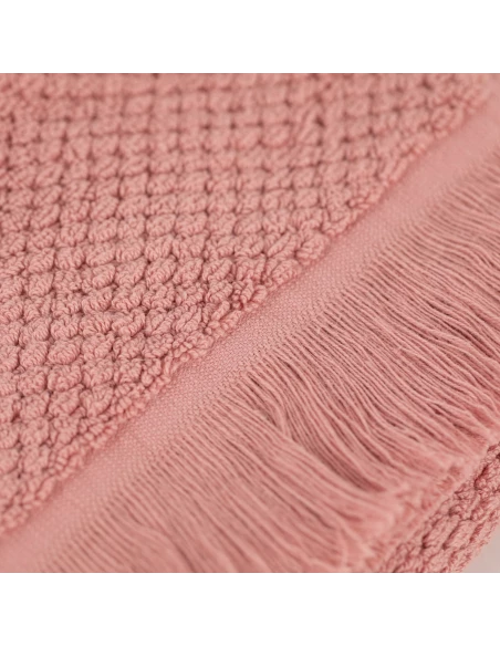 Alfombrin flecos rizo nido liso 870gr