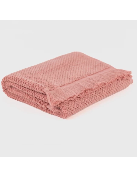 Alfombrin flecos rizo nido liso 870gr