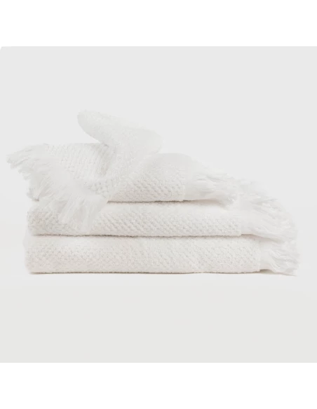 Toalla chenilla flecos lisa 550gr