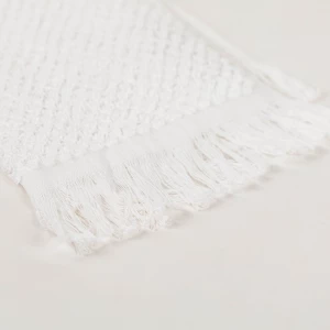 Toalla flecos rizo nido lisa 550gr 2