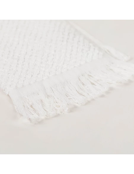 Toalla chenilla flecos lisa 550gr