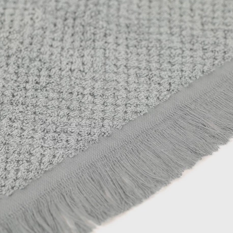 Toalla chenilla flecos lisa 550gr