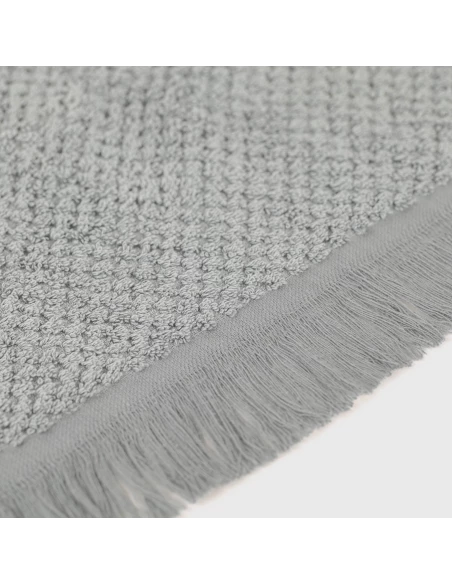 Toalla chenilla flecos lisa 550gr